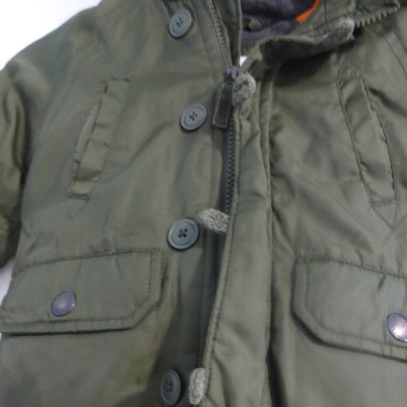 BABY GAP jacket hooded jacket with fleece lining - Picture 2 of 4